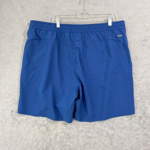 NEW Spyder Active Mens XXL Blue Lightweight 4-Way Stretch Athletic Shorts - Picture 3 of 8